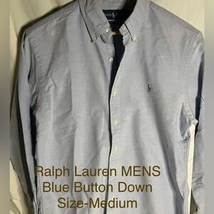 Ralph Lauren Men's Light Blue Casual Shirt